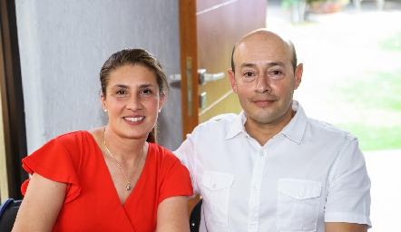  Claudia Casarín y Eduardo Rivera.