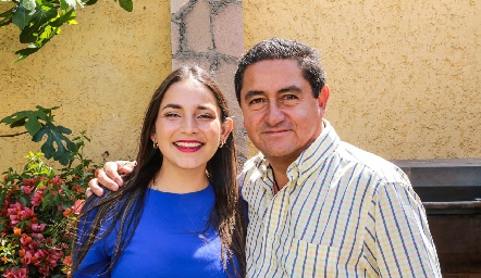  Fernanda Espinosa y Mario del Valle.