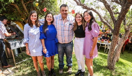  Andrea Foyo, Fernanda Espinosa, Gabriel Espinosa, Ana Carmen Rosillo y Marijo Torres.