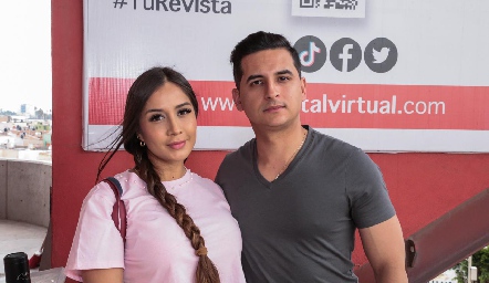  Zoraida González y Ricardo Cortez.