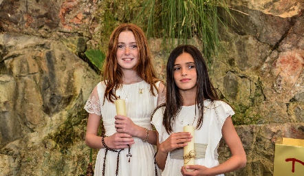Valentina y Antonella.