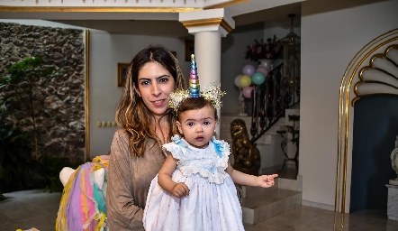 Maru González y su hija Ale González .