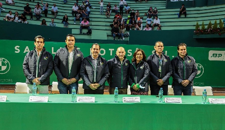 Inauguración del Torneo San Luis Open Challenger en el Deportivo.