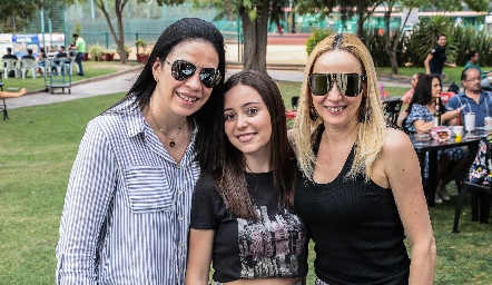  Alicia Padilla, Jimena Ramírez y Melisa Fernández.
