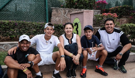  Juan Ponce, Diego Rico, Marisol Carrillo, Juan Pablo Rico y Gaspar Rico.