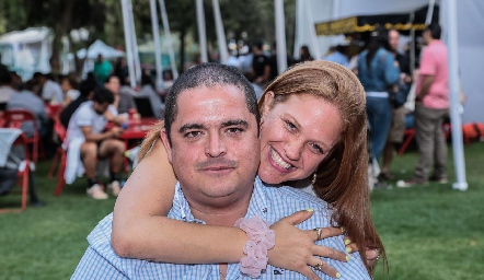  Eduardo Gouyonnet y Elisa Vilet.