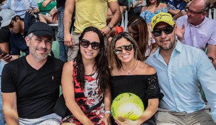  Alejandro Bretsfelder, Cintia Alcalde, Marilú Paredes y Humberto Pérez.