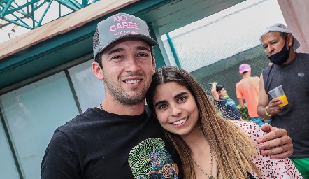  Johan Werge y Rocío de la Vega.