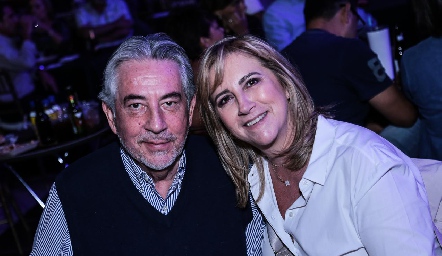  Gabriel Sanders y Maru Bárcena.