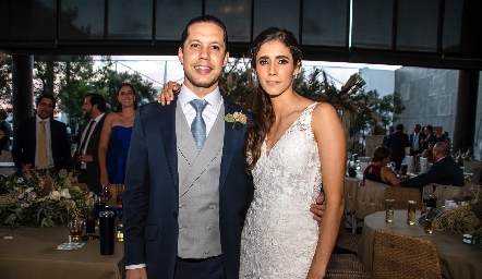  José María Padilla Casillas y Marcela Solórzano Preciado ya son esposos.
