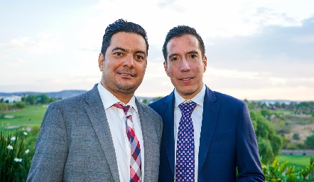 Jorge Ortiz y Sergio García.