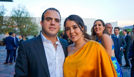  Rodrigo Portilla y Claudia Llamas.