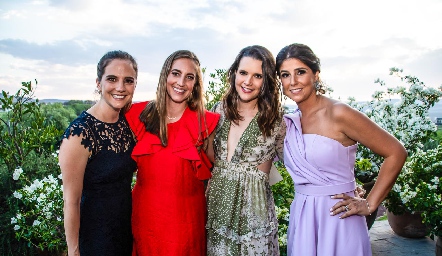  Daniela Hernández, Lucía Hernández, Jessica Martín Alba y Fernanda Solórzano.