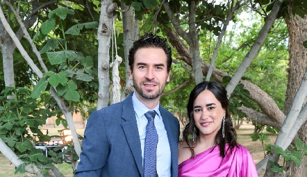  Wicho Ortuño y Melissa González.