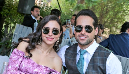  Dayana Sabie y José Ángel Contreras.