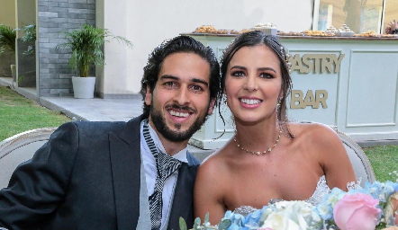  Alejandro Martínez Von Der Meden y Paulina Acevedo Guerra ya son esposos.