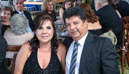  Cecilia Wuaburton y Rubén Herrera.