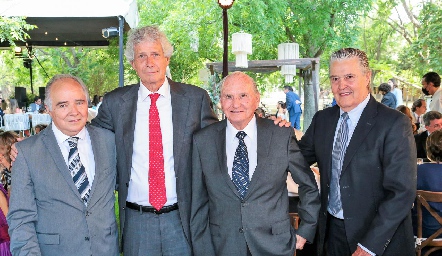  Manuel Quiroz, Rodolfo Trampe, Javier Castro y Eduardo Lebrija.