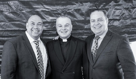  José Ángel Morales, Oscar Pérez y José Manuel Guerra.