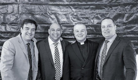  Víctor Lomeli, José Ángel Morales, Oscar Pérez y José Manuel Guerra.