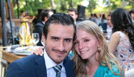  Armin Von Der Meden y Arantza Aguayo.