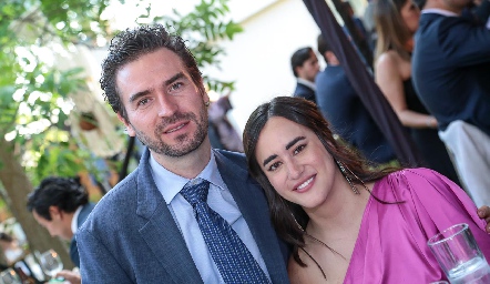 Wicho Ortuño y Melissa González.