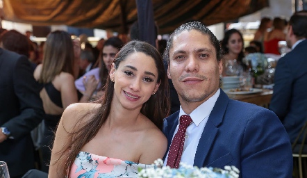  Ana Gaby Andalón y Enrique Cabral.