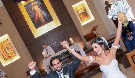  Alejandro Martínez y Paulina Acevedo.