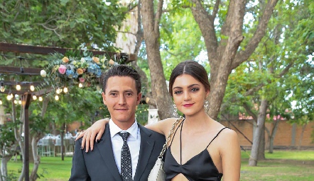  Santino Ferri y María Fernanda Guerra.