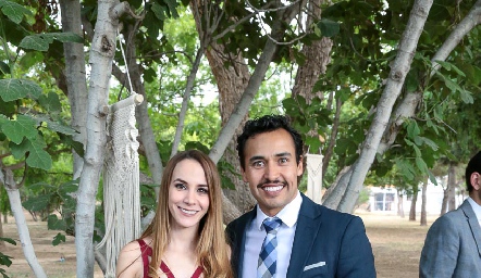  Ani Rangel y Guillermo Paredes.