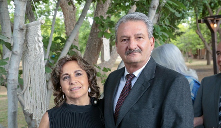  María Eugenia Alatorre y Ernesto Padilla.