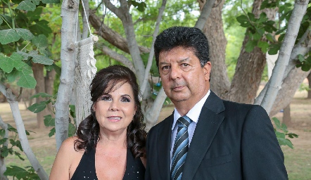  Cecilia Wuaburton y Rubén Herrera.