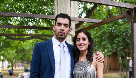  José Eduardo Torres y Bárbara Palau.