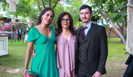  Gloria Von Der Meden, Gloria Castro y Eduardo de la Rosa.