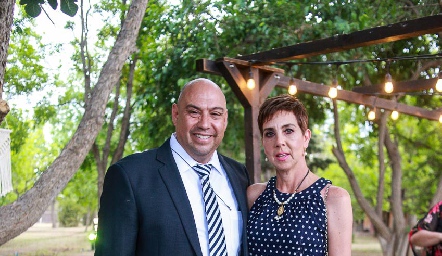  José Morales y Ana Hunter.