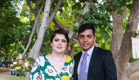  Karla Gascón y José María.