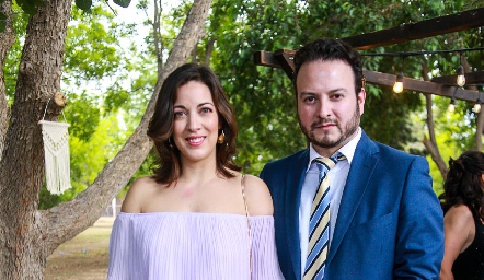  María Quiroz y Jafid Soto.