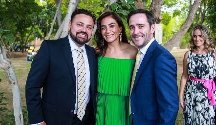  Eduardo Guerra, Viviana Rodriguez y Paulo Torruella.