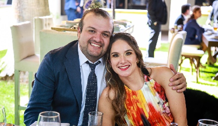  Andrés Buendía y Erika Von Der Meden.