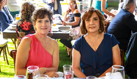  Yusa Coulon y Tere Barrera.