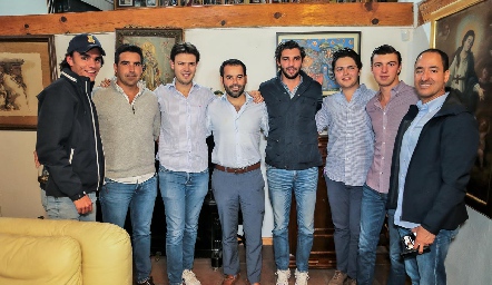 Los Labastida, Jaime, Manuel, Pablo, Fernando, Jerónimo, Álvaro, Alejandro y Carlos.