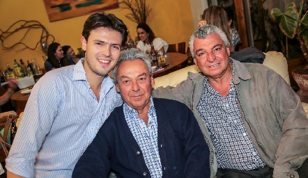  Pablo Labastida, Manuel Labastida y Gerardo Labastida.