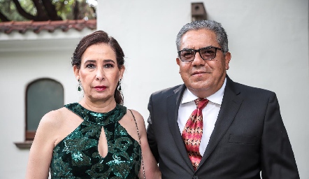  Verónica Pérez y Erik Sorian.