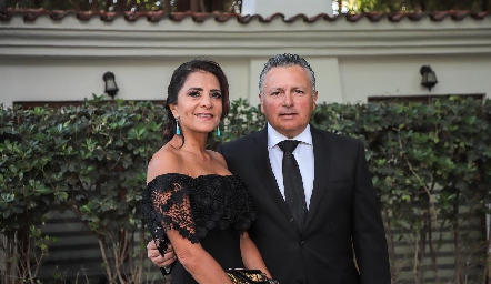  Claudia de los Santos y Mauricio Autrique.