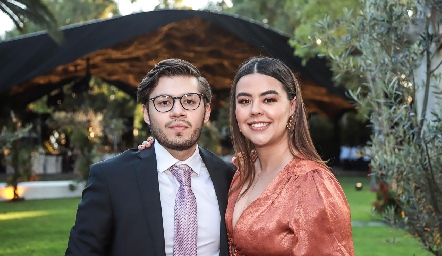  Juan Pablo Martínez e Isa Motilla.