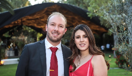  Armando de la Parra y María José Raymond.