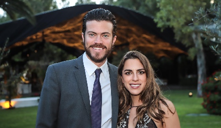  Roberto Lozano y Paulina Aguirre.