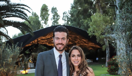  Roberto Lozano y Paulina Aguirre.