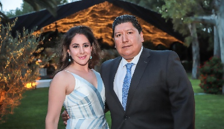  María Eugenia y René Díaz.