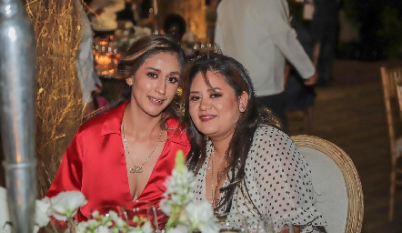  Cristina y María.